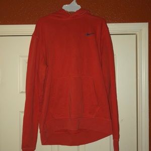 Nike orange hoodie